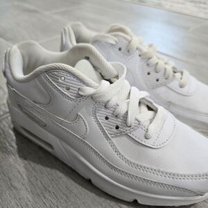 Kids White Sneakers Nike